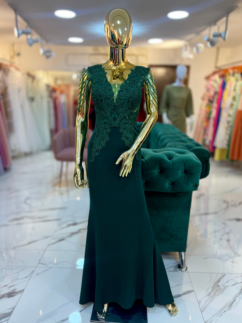 Vestido Encanto Esmeralda