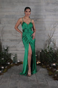 Vestido Dama verde claro