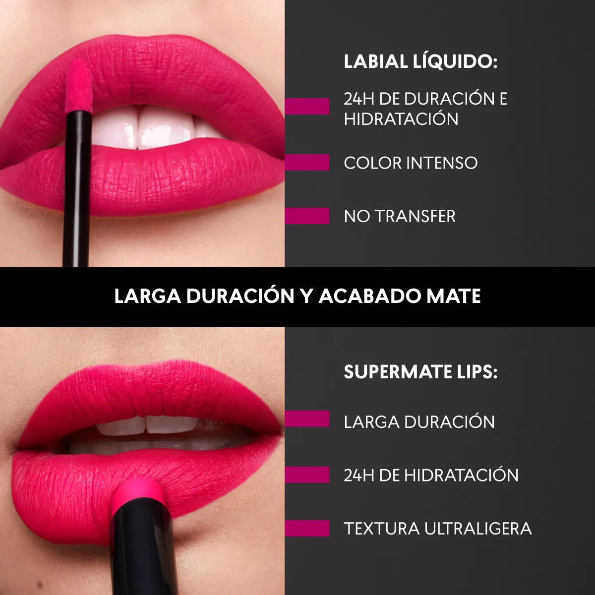 Labiales Studio Look de Cyzone indelebles