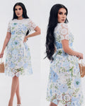 Vestido floral Corto